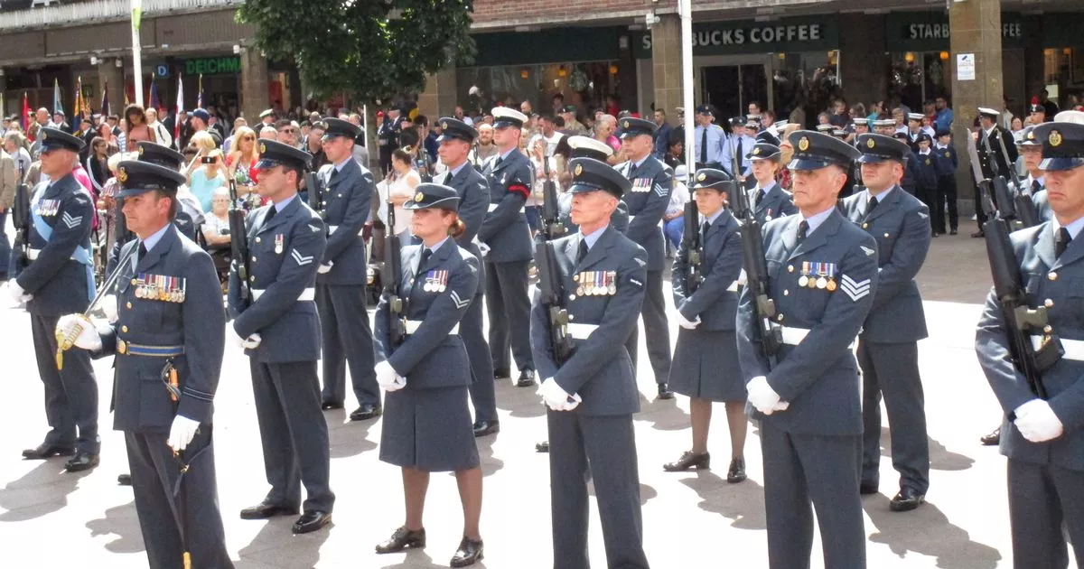 Armed Forces Day marked in Coventry and Warwickshire - Coventry Telegraph